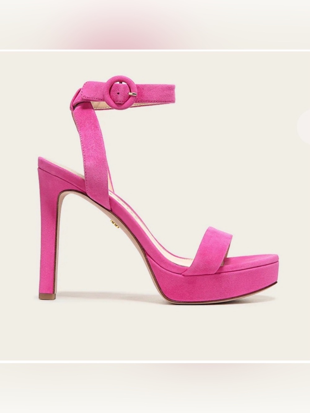 Veronica Beard 5.5 Darcelle Heel in Fuchsia NWT
